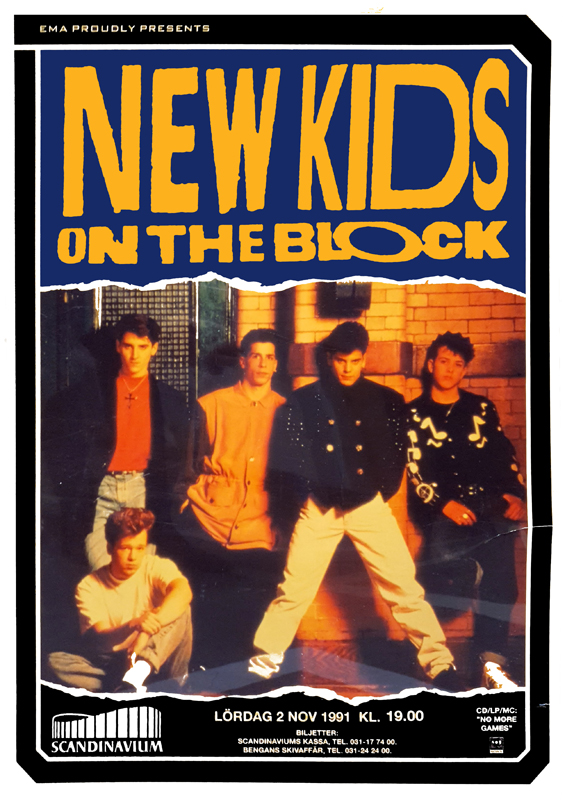 Poster för New Kids On The Block.