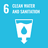 6. Clean water and sanitation.