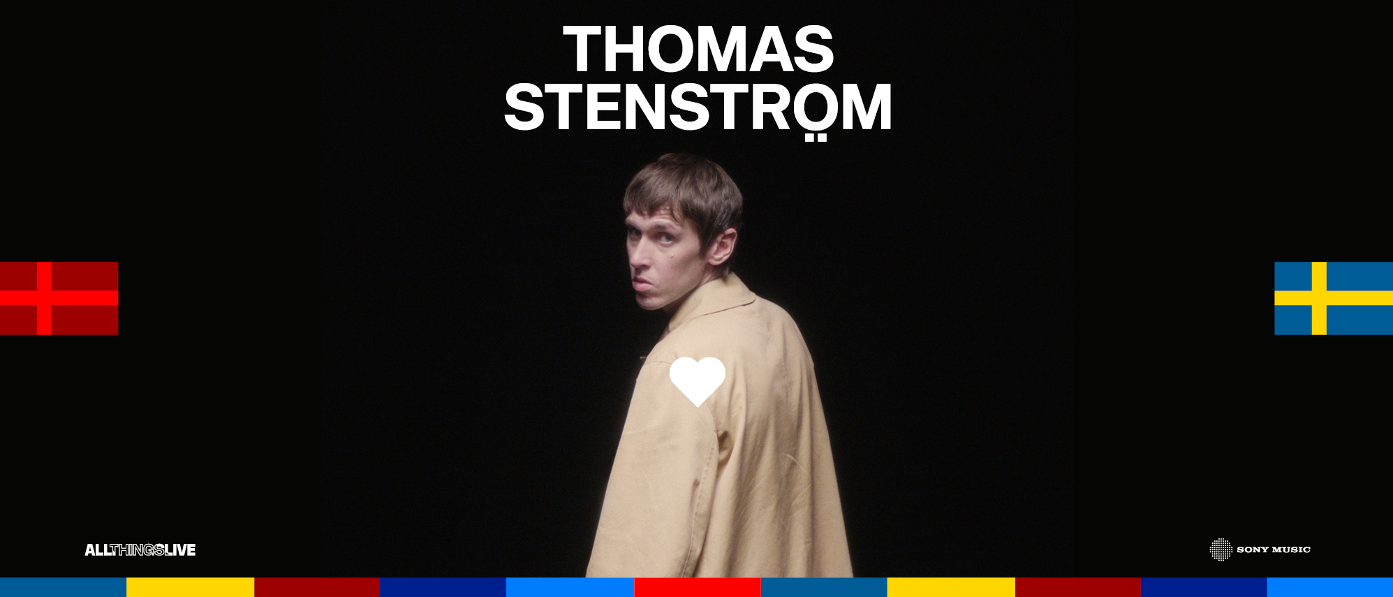 Thomas Stenström poster, vänd mot kameran. 