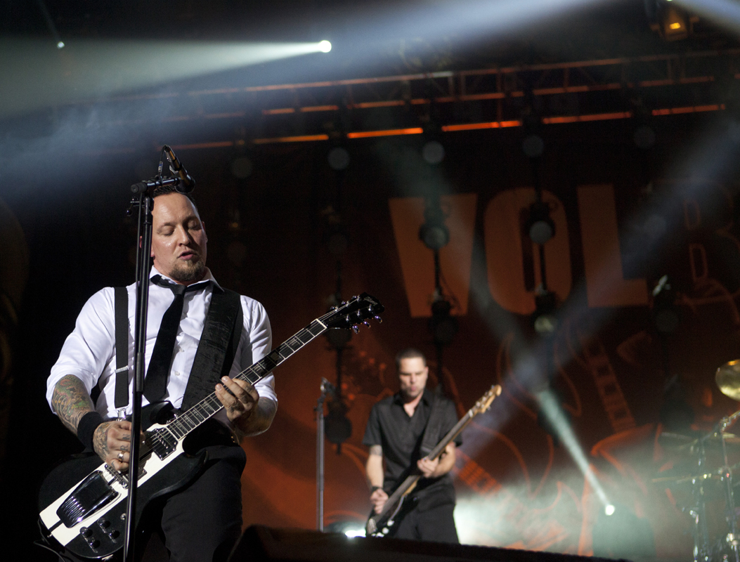 Volbeat på Scandinaviums scen.
