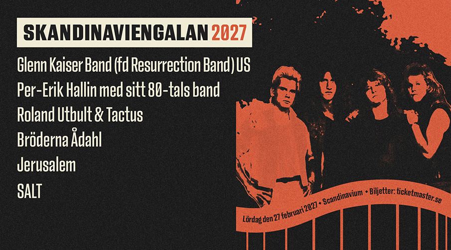 Poster till Skandinaviengalan 2027.