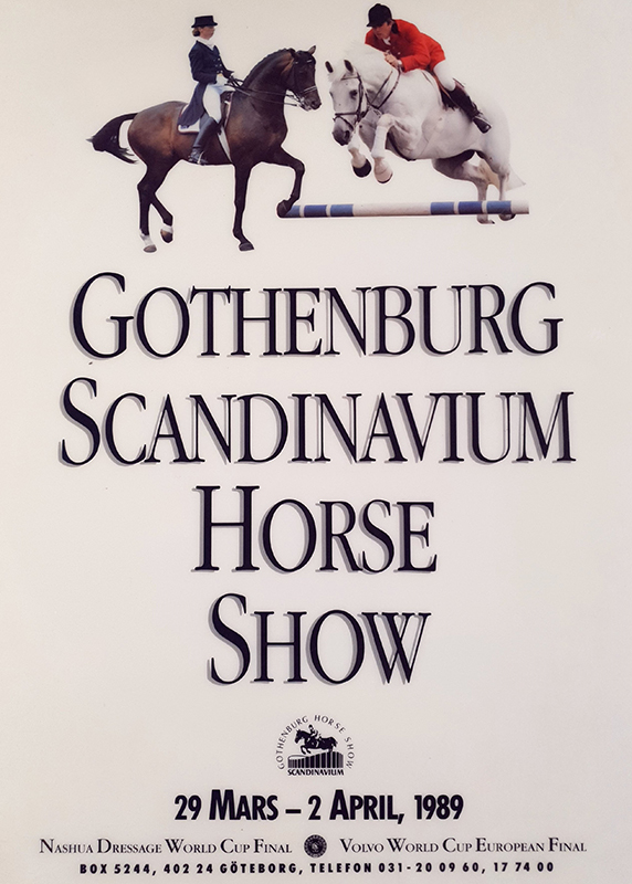 Poster för Gothenburg Horse Show.